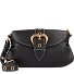 Jolene Schoudertas Leer 28 cm variant nero-antique gold Jolene Schoudertas Leer 28 cm variant nero-antique gold