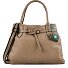  Elif Schoudertas Leder 43 cm variant cappuccino