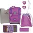  ErgoFlex Tiny Schooltas set 6-delig variant Purple Unicorn