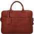  Antieke Avery aktetas Leer 40 cm Laptopcompartiment variant cognac