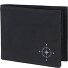  New Cryptan Portemonnee RFID-bescherming 12 cm variant schwarz-windrose 2.0grey