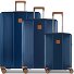  Ferrara 4 wielen Kofferset 3-delig met uitbreidingsplooi variant navy blue