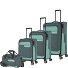 VIIA 4-wiel bagageset 4st. variant eukalyptus VIIA 4-wiel bagageset 4st. variant eukalyptus