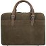 Nubuck Koffer Leer 41 cm Laptop compartiment variant green Nubuck Koffer Leer 41 cm Laptop compartiment variant green