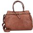  Kura Handtas Leer 33 cm variant cognac