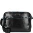  Blauwe vierkante aktetas 22 cm variant black