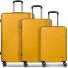 Dallas 3.0 4-wiel kofferset 3-delig met stretch plooi variant yellow Dallas 3.0 4-wiel kofferset 3-delig met stretch plooi variant yellow