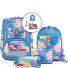  Space Schooltas set 5-delig variant axolotl sally