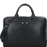  Vintage Bill Koffer Leer 40 cm Laptop compartiment variant schwarz