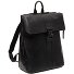  Savona Zakelijke rugzak Leer 40 cm Laptop compartiment variant black