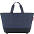 Shopper Tas 48 cm variant herringbone dark blue Shopper Tas 48 cm variant herringbone dark blue