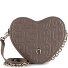  Fashion Schoudertas Leder 19 cm variant taupe