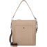  Hanna Schoudertas Leer 34 cm Laptop compartiment variant creme