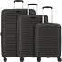  Travel Line 4500 4 wielen Kofferset 3-delig met uitbreidingsplooi variant black