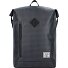  Roll Top Rugzak 46 cm laptop compartiment variant grid - black