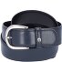 Zakelijke riem leer variant marine | 85 cm Zakelijke riem leer variant marine | 85 cm