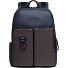  Harper Rugzak RFID Leer 40 cm Laptopcompartiment variant blue-dark brown
