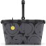  Carrybag Shopper Tas 48 cm variant smiley grey