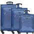 Travel Line 6400 2-4-rollen kofferset 3st. variant blau Travel Line 6400 2-4-rollen kofferset 3st. variant blau