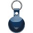  Carrara Sleutelhanger Leer 5 cm variant blau