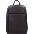 Zwarte Square Rugzakken Leer 44 cm Laptopvak variant dark brown Zwarte Square Rugzakken Leer 44 cm Laptopvak variant dark brown