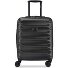  Meteor 4 wielen Cabinewagen 55 cm met uitbreidingsplooi variant deep black