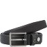  Formele riem leer variant black | 105 cm