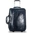 Blauwe vierkante 2-wiel Business Trolley Leer 51 cm Laptopcompartiment variant night blue Blauwe vierkante 2-wiel Business Trolley Leer 51 cm Laptopcompartiment variant night blue