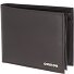  Leather Portemonnee RFID-bescherming Leder 12 cm variant braun-pure 2.0metal square
