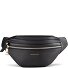  Bologna Leren Riemtas met dubbele rits Crossbody Leer 25 cm variant black