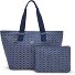 Denim Love Raaja Shopper Tas 33 cm variant signature denim Denim Love Raaja Shopper Tas 33 cm variant signature denim