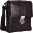  Bergamo S Schoudertas Leer 20 cm variant schwarz