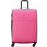  x United Colors of Benetton BE 4-wiel trolley L 76 cm met rekbare vouw variant pink