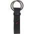  PRO-DLX 6 Sleutelhanger Leer 8 cm variant black