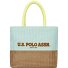 Straw 04 Schoudertas 38 cm variant brown-green Straw 04 Schoudertas 38 cm variant brown-green