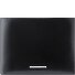  Klassieke portemonnee leer 12 cm variant black