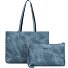  Shopper Tas 35 cm variant blue denim-black