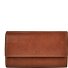  Dallas Portemonnee RFID-bescherming Leder 18 cm variant braun