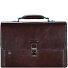  Blue Square Briefcase II Leather 40 cm Laptopcompartiment variant mahagonibraun