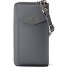  Bologna Leren Zip-Around Portemonnee Mobiel Telefoonhoesje Leer 19 cm variant grey-2