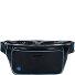  Blauw vierkant heuptasje leer 29 cm variant black