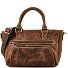  Vintage Handtas Leder 34 cm variant braun
