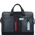  Urban aktetas Leer 42 cm Laptopvak variant grey black