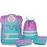  Perfecto Schooltas set 5-delig variant Gradient Blueberry