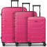  Edition 01 4 wielen Kofferset 3-delig met uitbreidingsplooi variant pink