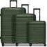 Essentials 11 4 wielen Kofferset 3-delig met uitbreidingsplooi variant olive Essentials 11 4 wielen Kofferset 3-delig met uitbreidingsplooi variant olive