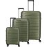  Air Base 4 wielen Kofferset 3-delig met uitbreidingsplooi variant olive