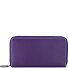  Medium Tri-fold Portemonnee I Leer 14 cm variant orchid