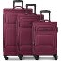  Edition 04 4 wielen Kofferset 3-delig met uitbreidingsplooi variant burgundy