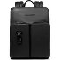  Harper Dagrugzak Leer 38 cm Laptop compartiment variant black
